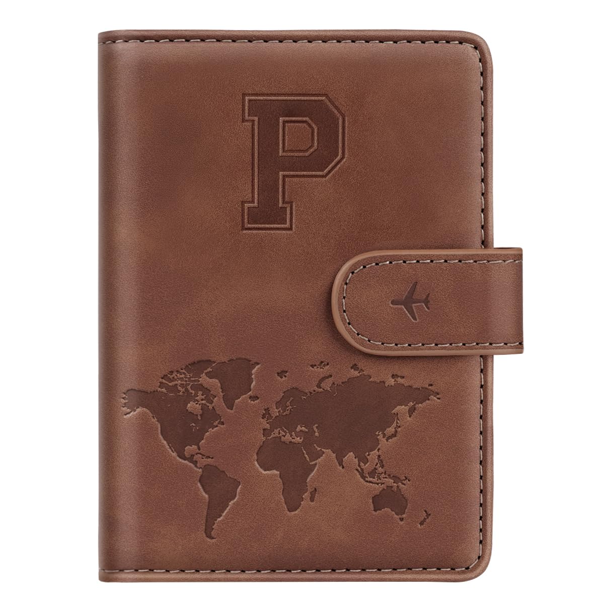 Passport Holder Wallet Cover Personalized Initial Travel Essentials