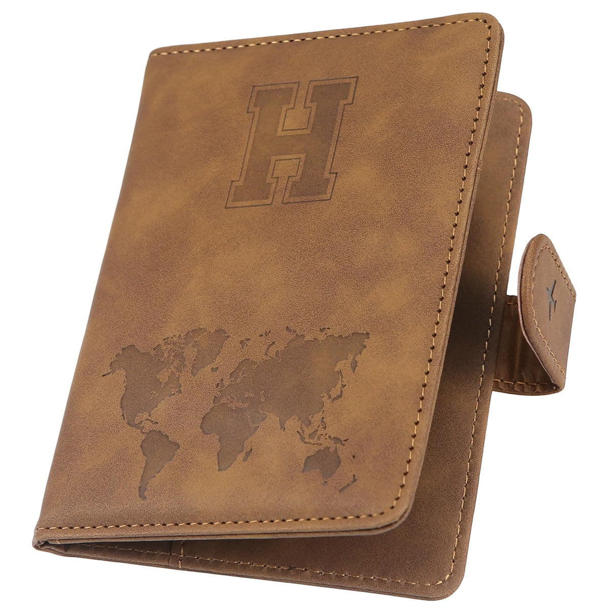 ILIYAH-Passport Cover-Passport Holder Travel Wallet-RFID Blocking Passport Case Travel Accessories Card Holder Wallet Unisex Travel Gifts (Green)