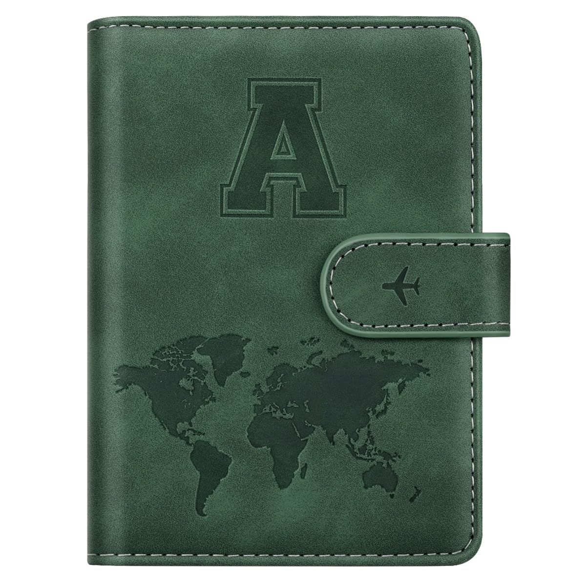 Passport Holder for Travel Essentials Personalized Initial Wallets