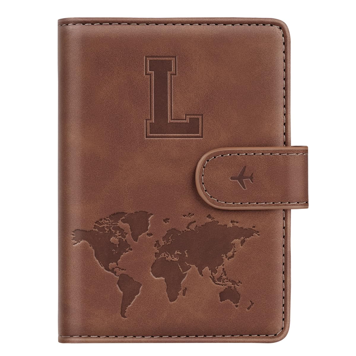 Passport Holder Wallet Cover Personalized Initial Travel Essentials