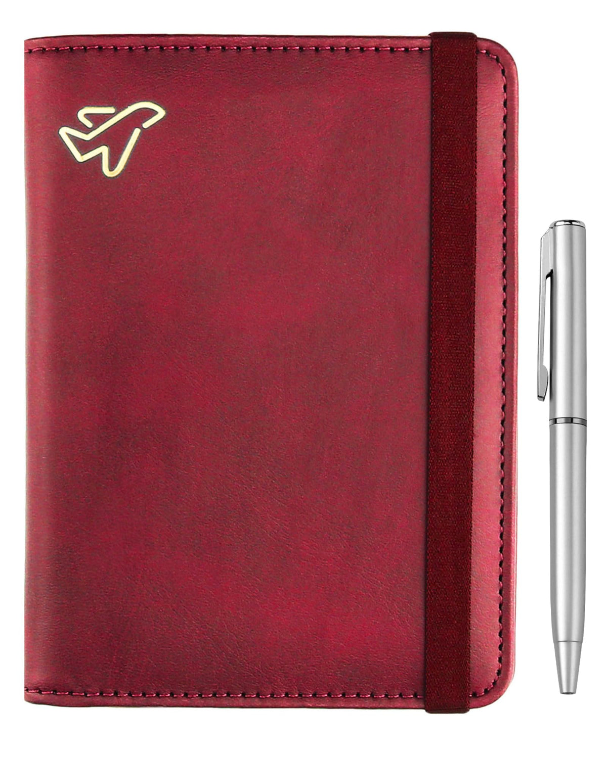 WALNEW Passport Holder for Travel, RFID Blocking Passport Wallet & Cover