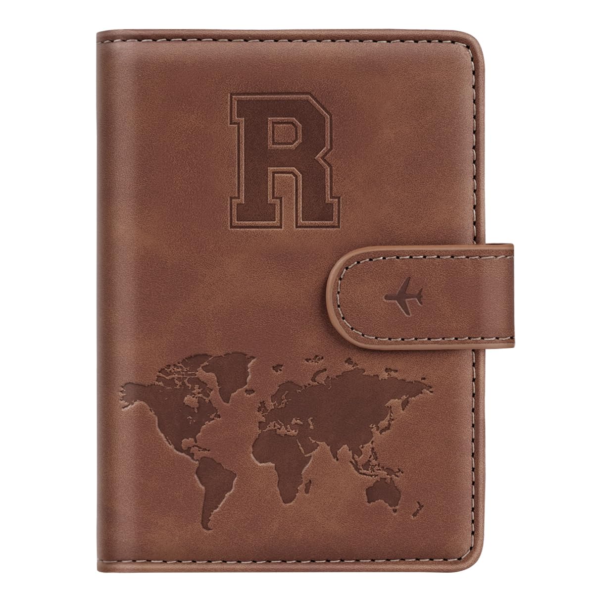 Passport Holder for Travel Essentials Personalized Initial Wallets
