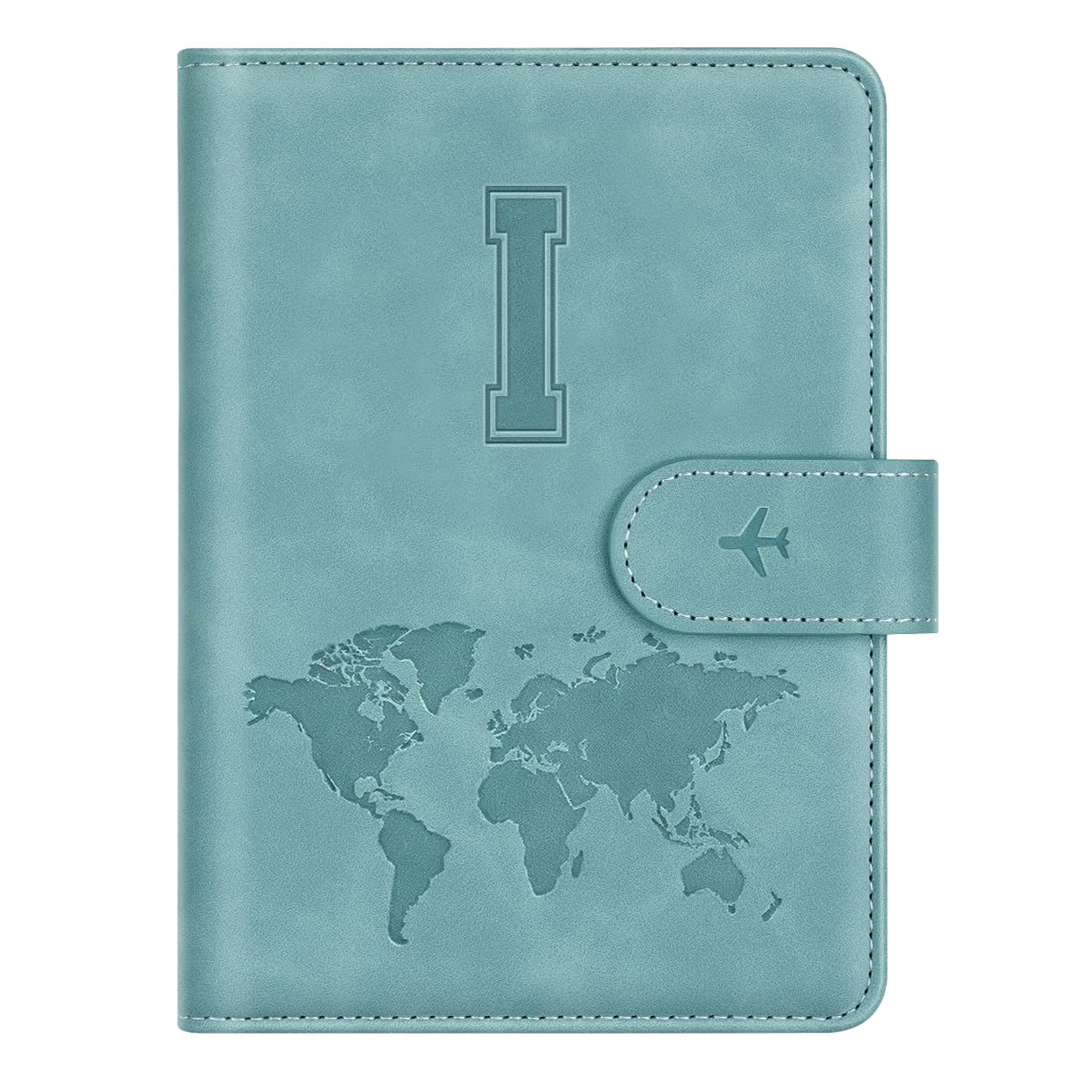 Passport Holder for Travel Essentials Personalized Initial Wallets