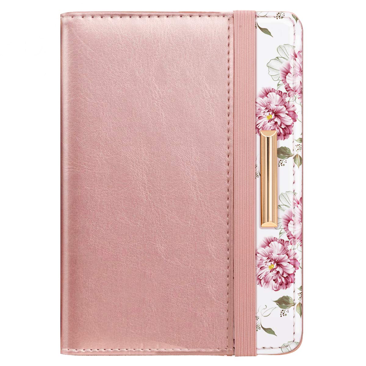 Coco Rossi Passport Holder for Travel Women Slim RFID Passport Cover Wallet