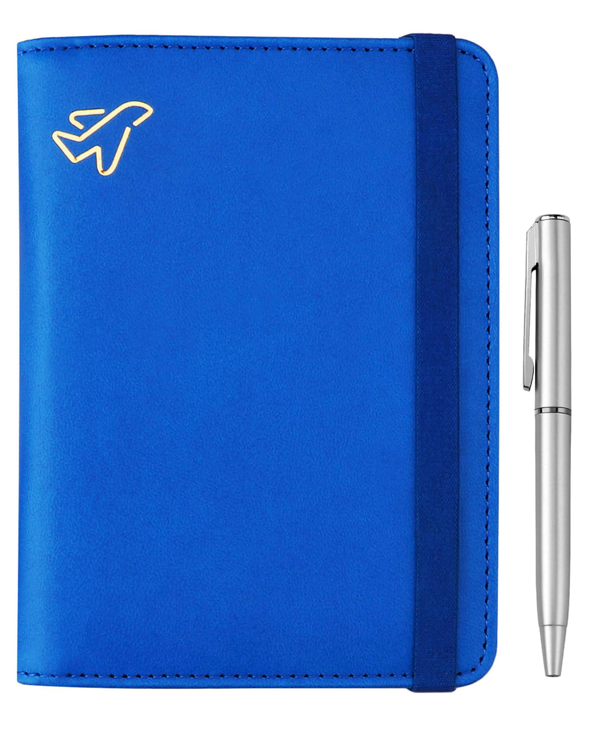 WALNEW Passport Holder for Travel, RFID Blocking Passport Wallet & Cover