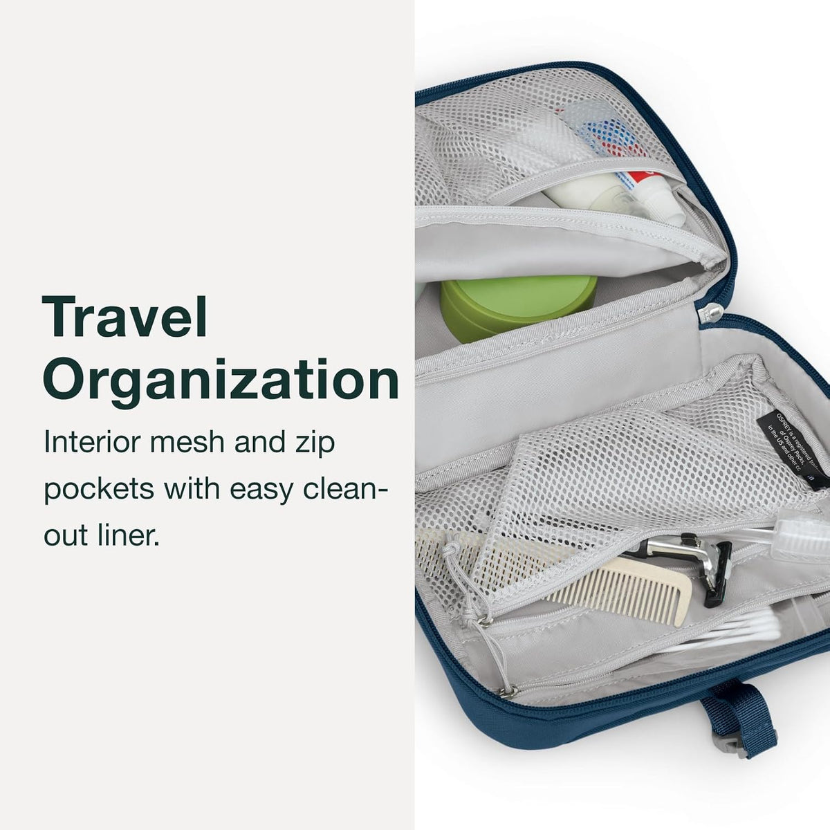 Osprey Daylite Hanging Toiletry Kit, Blue