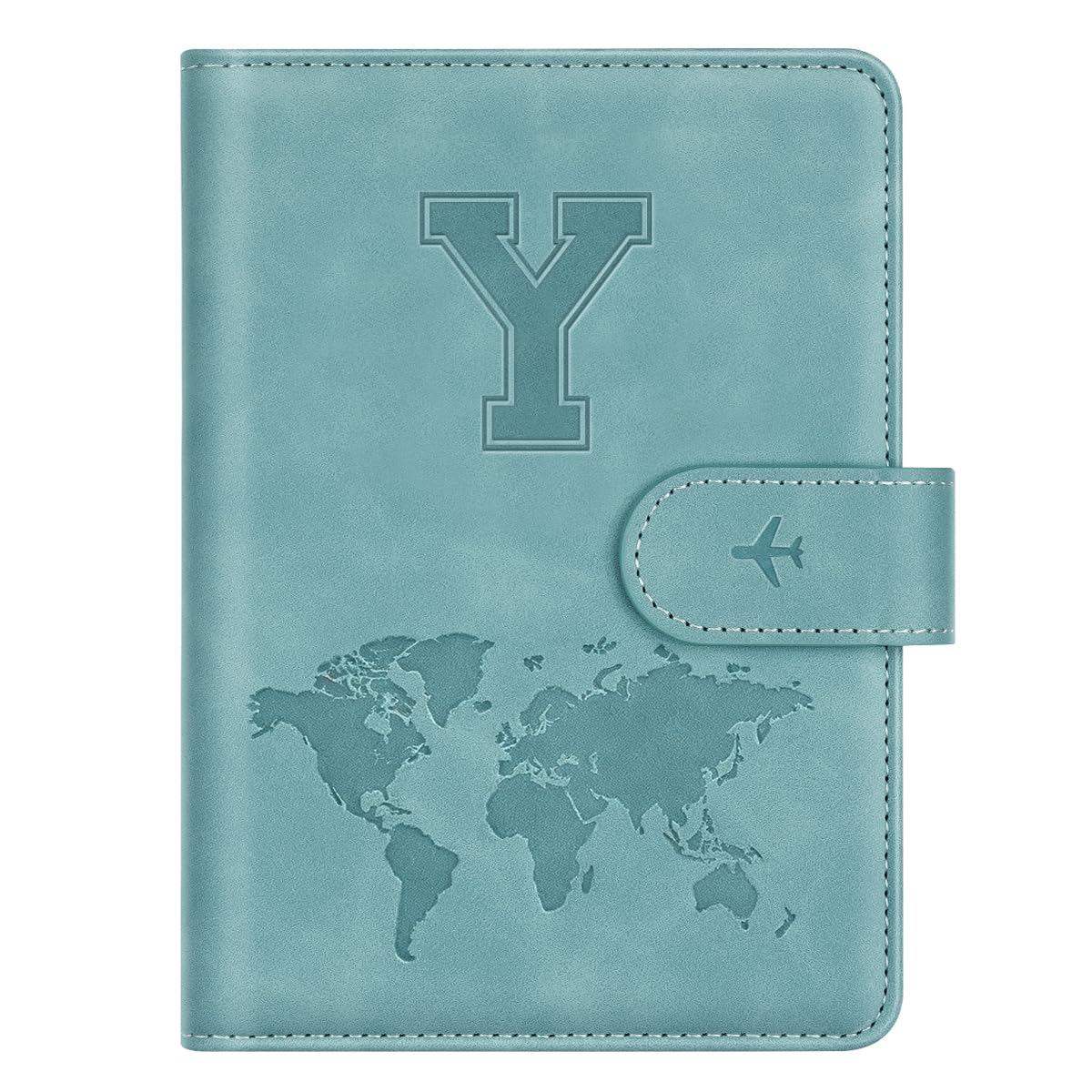 Passport Holder for Travel Essentials Personalized Initial Wallets