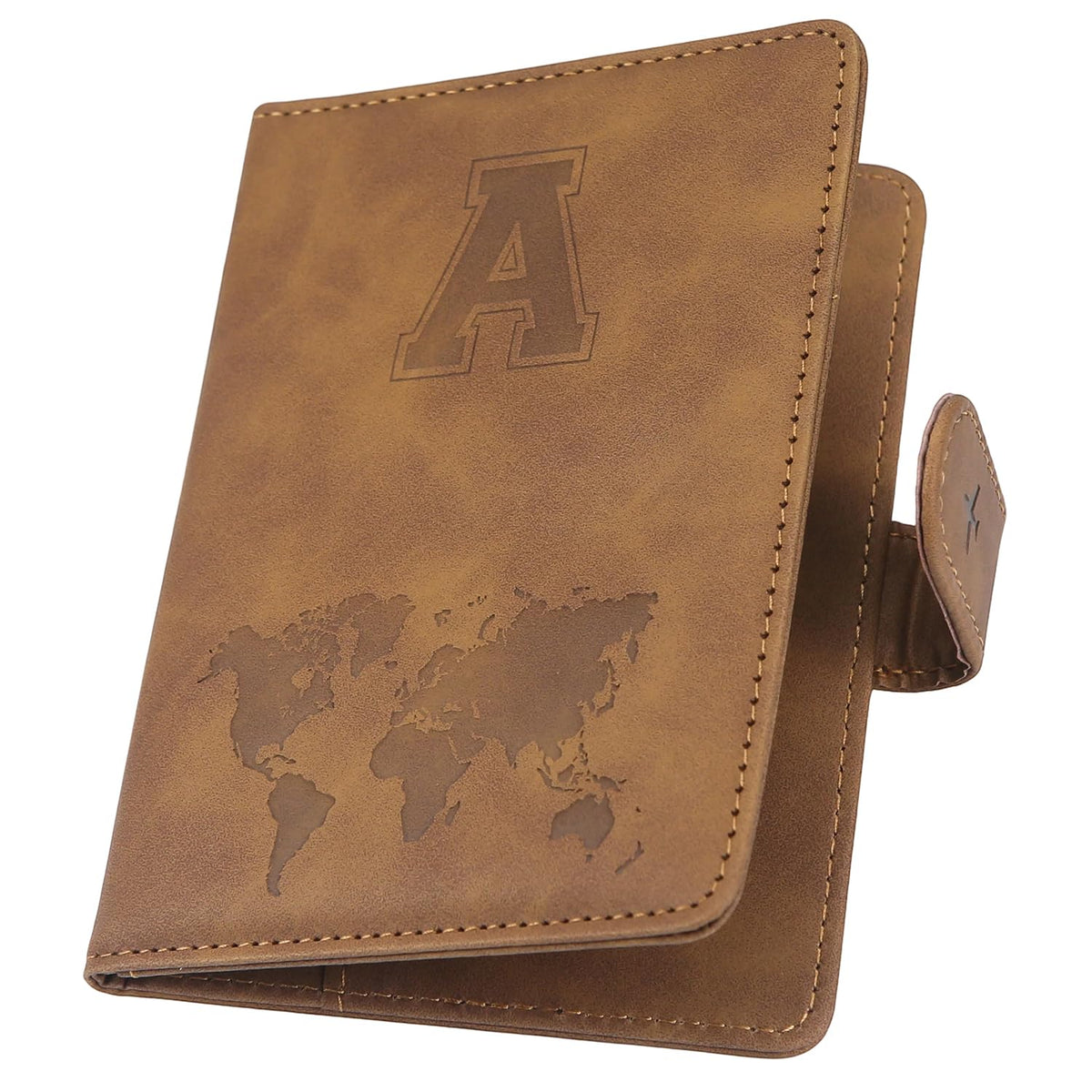 ILIYAH-Passport Cover-Passport Holder Travel Wallet-RFID Blocking Passport Case Travel Accessories Card Holder Wallet Unisex Travel Gifts (Green)