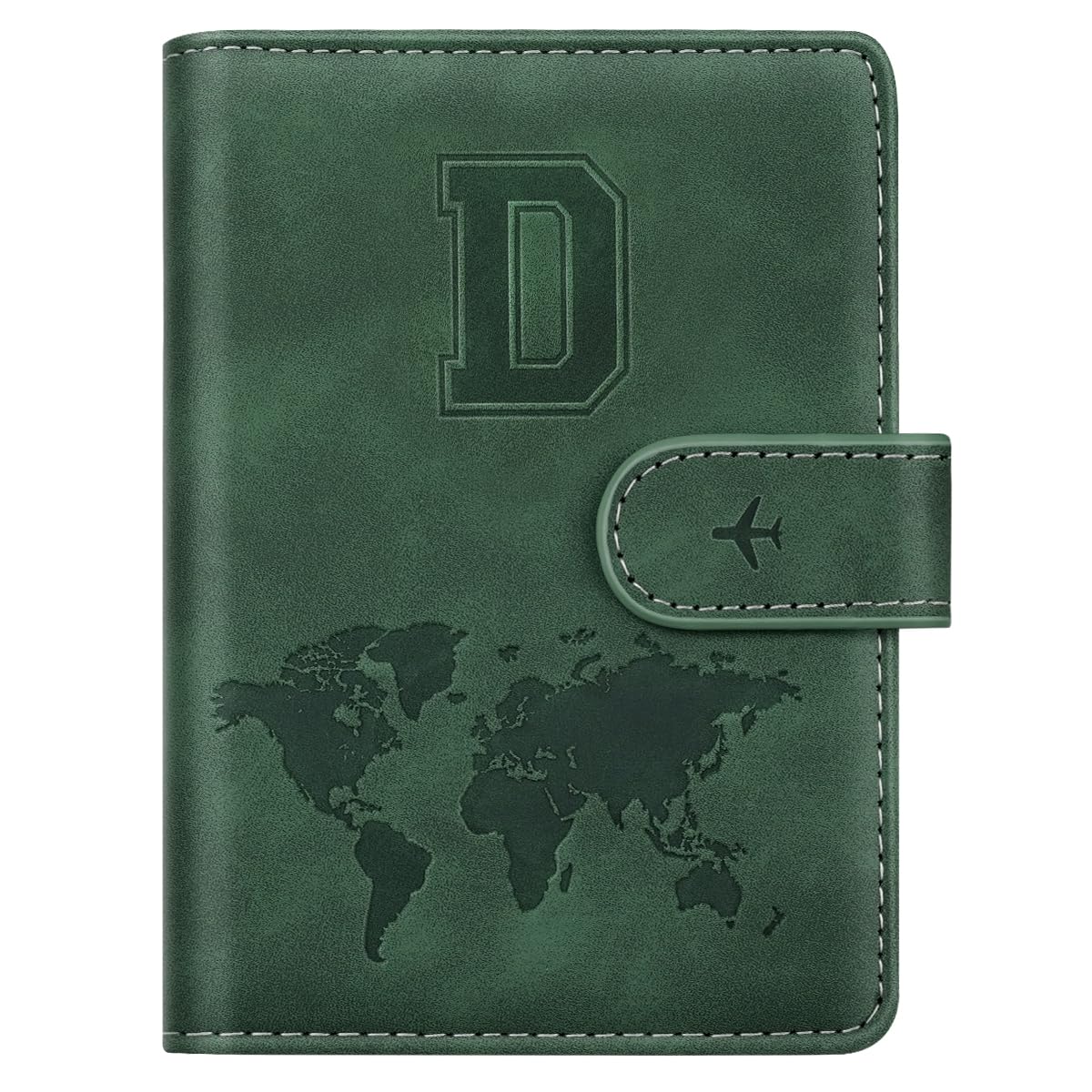 Passport Holder for Travel Essentials Personalized Initial Wallets