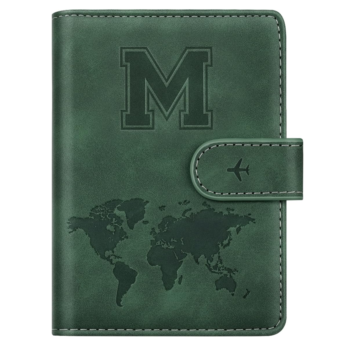 Passport Holder for Travel Essentials Personalized Initial Wallets