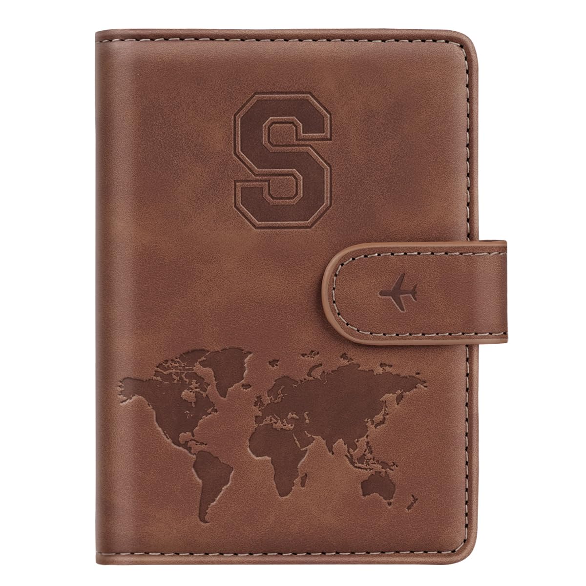 Passport Holder Wallet Cover Personalized Initial Travel Essentials