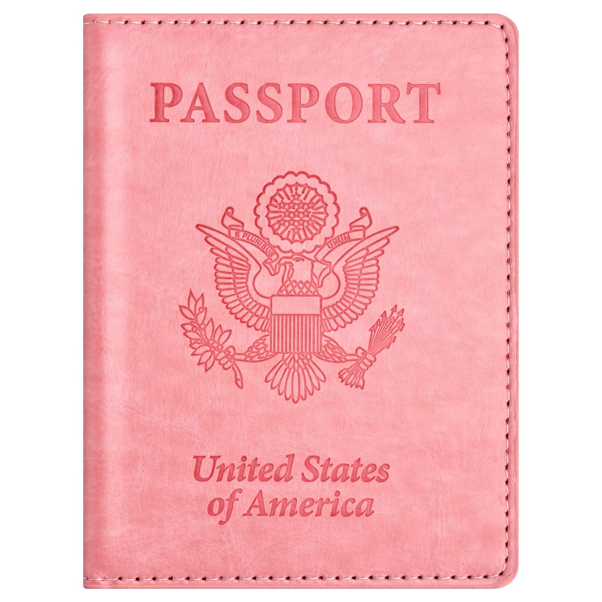 Eoehro Passport Holder for Travel Essentials, Passport Wallet Cover Case for Travel Must Haves Accessories,Passport Book Holders for Women and Men(dark blue)