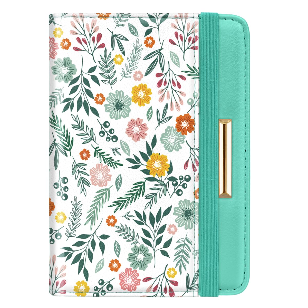 Coco Rossi Passport Holder for Travel Women Slim RFID Passport Cover Wallet