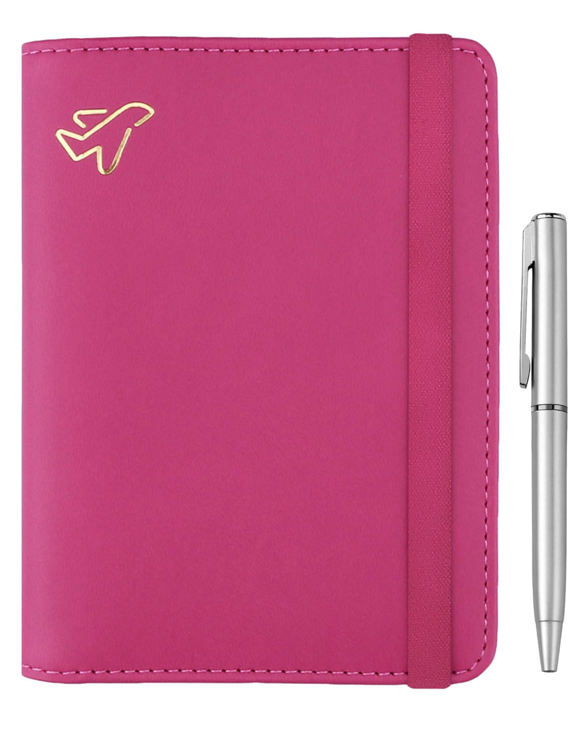 WALNEW Passport Holder for Travel, RFID Blocking Passport Wallet & Cover