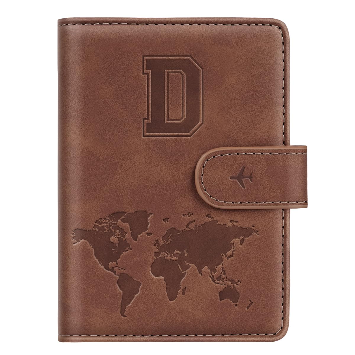 Passport Holder for Travel Essentials Personalized Initial Wallets