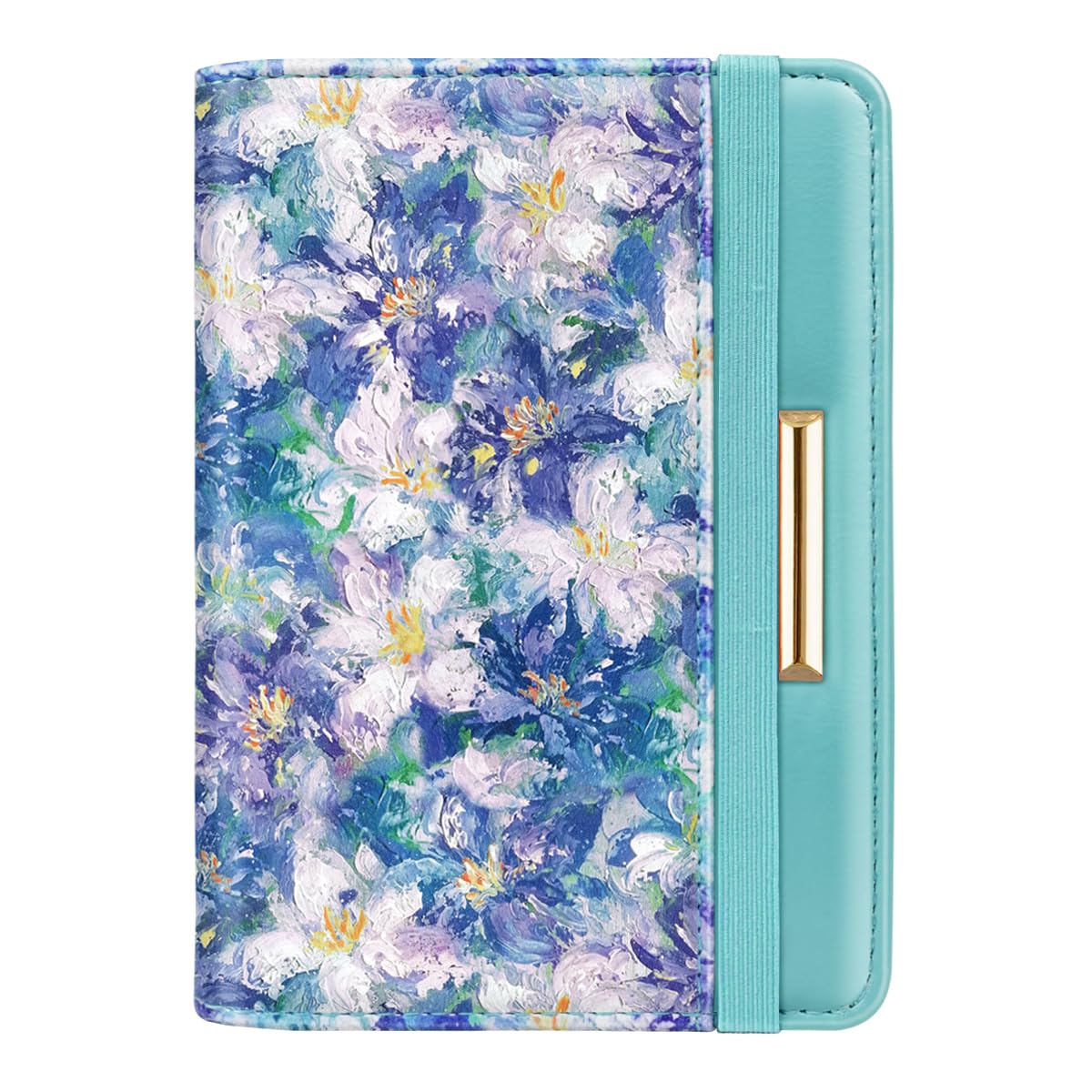 Coco Rossi Passport Holder for Travel Women Slim RFID Passport Cover Wallet