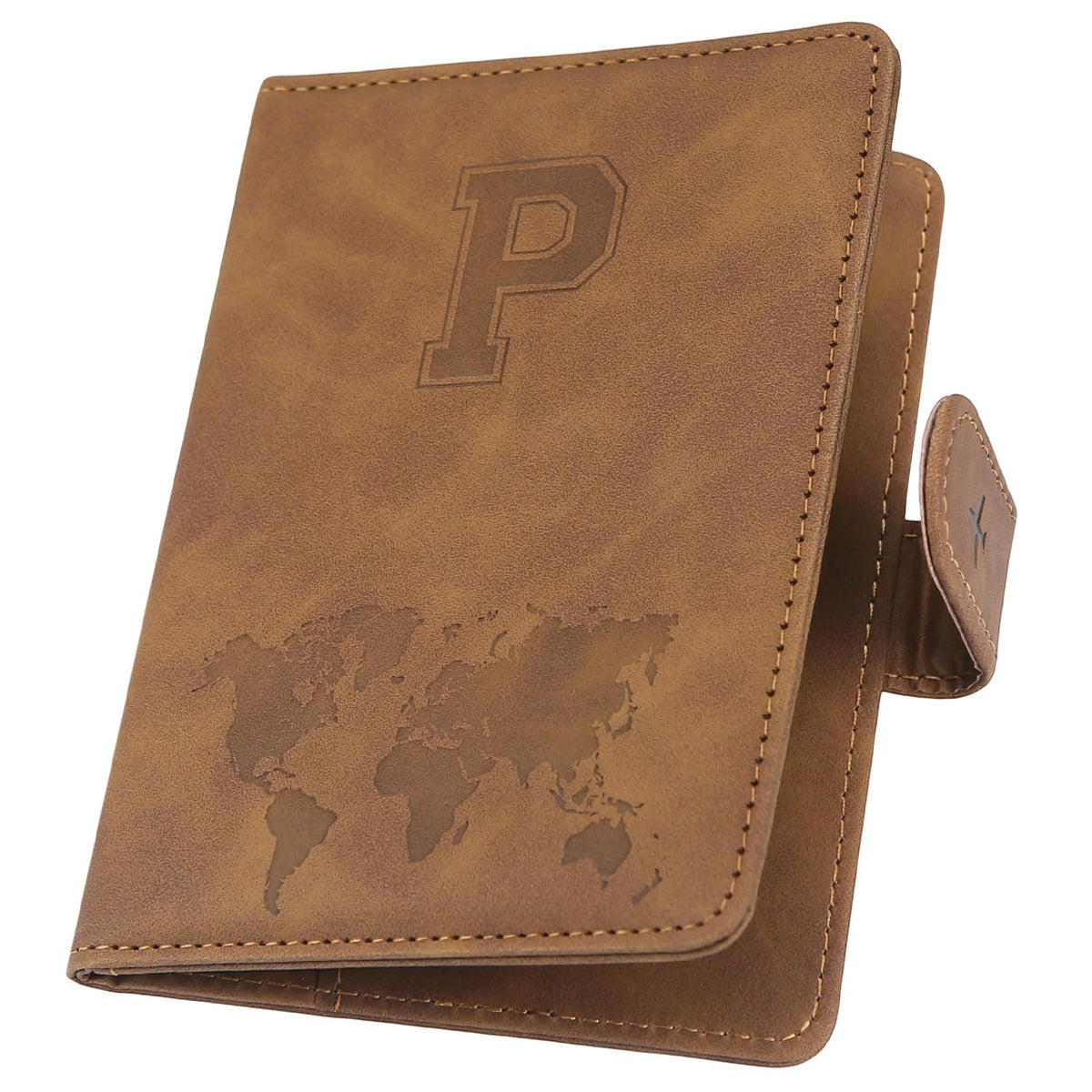 ILIYAH-Passport Cover-Passport Holder Travel Wallet-RFID Blocking Passport Case Travel Accessories Card Holder Wallet Unisex Travel Gifts (Green)