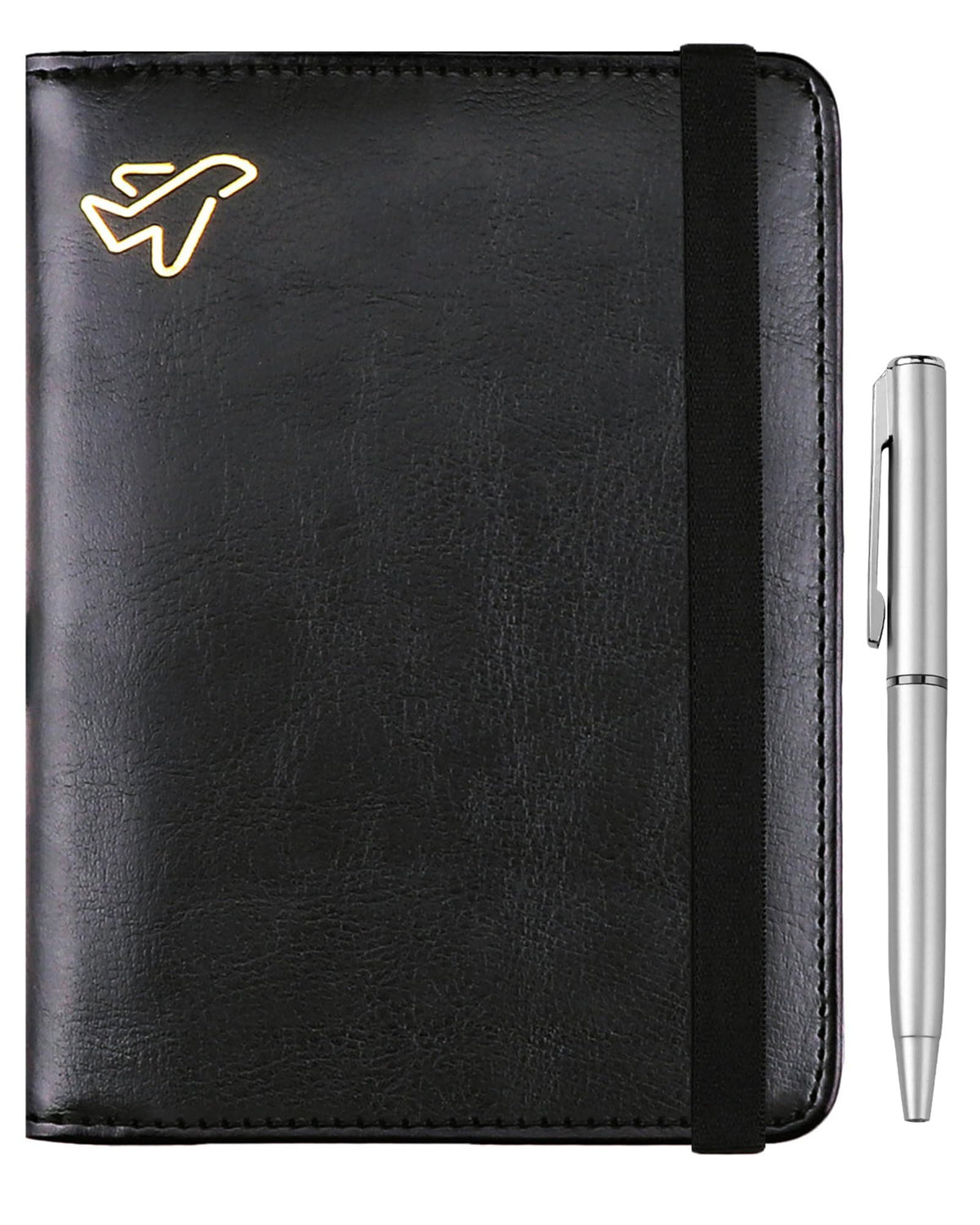 WALNEW Passport Holder for Travel, RFID Blocking Passport Wallet & Cover