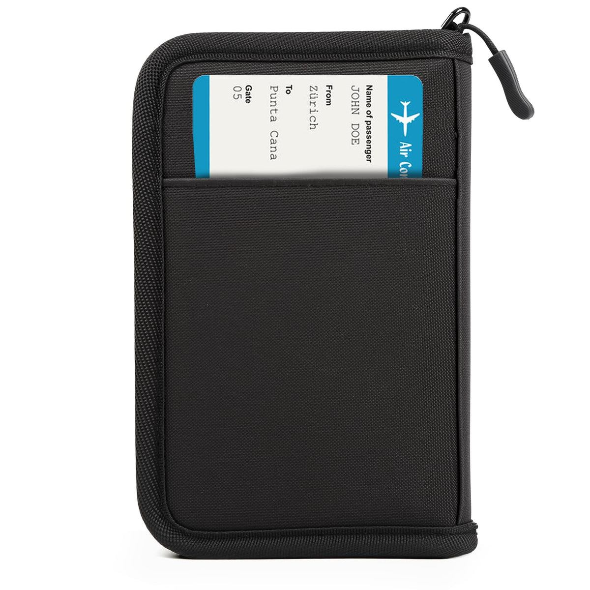TOPBAG Passport Holder Family, Women Rfid Blocking Passport Wallet, Travel Document Organizer for Premium Wallets, Waterproof Passport Holders Bag for Women & Men Traveling, Credit Cards Case