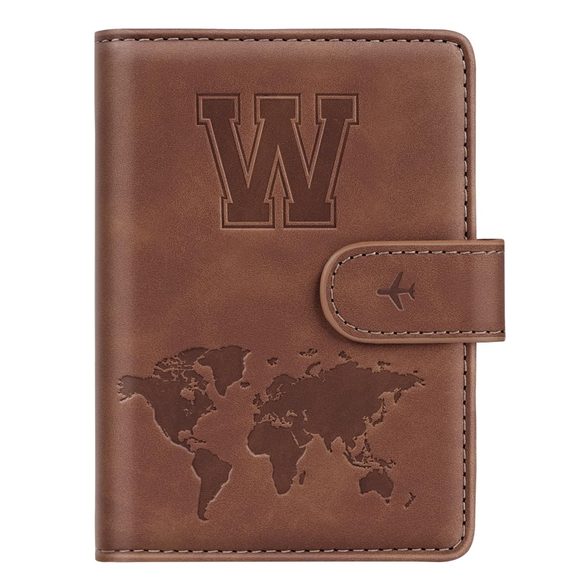 Passport Holder for Travel Essentials Personalized Initial Wallets