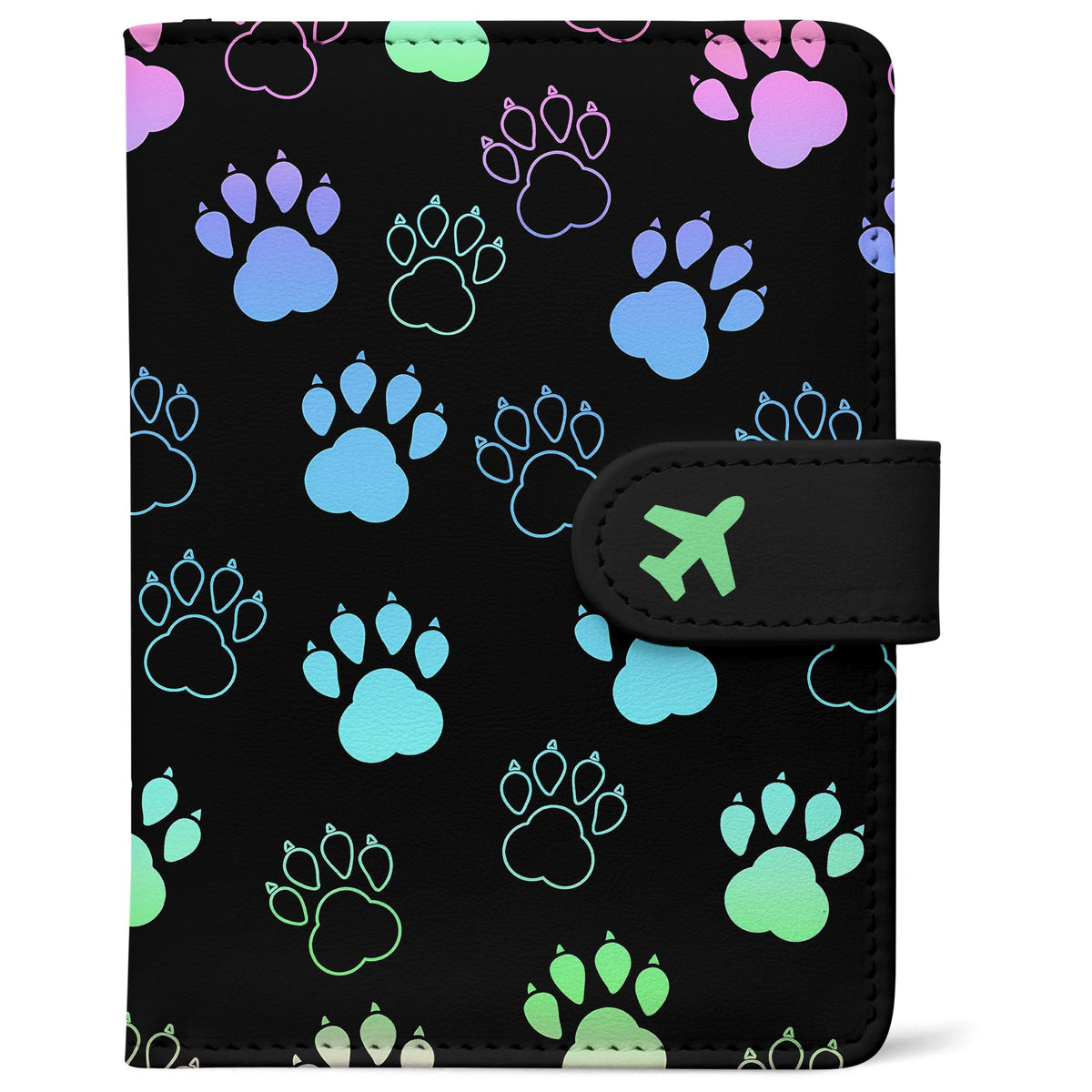 Passport Holder, Cute Travel Wallet Cover with RFID Blocking,Strawberry