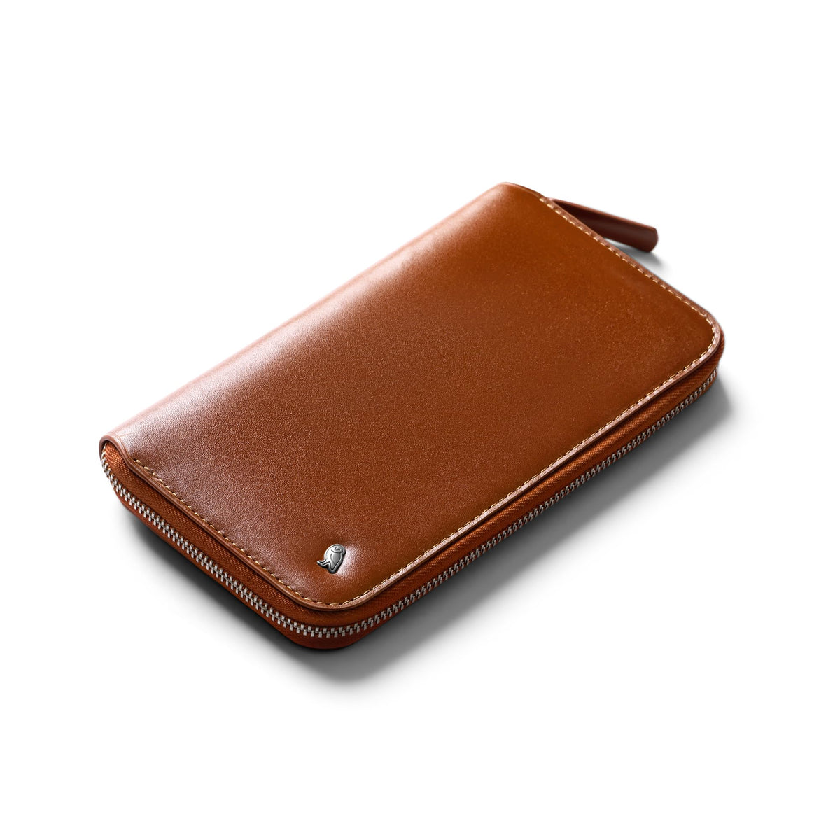 Bellroy Travel Folio, Leather Passport Wallet - Sienna