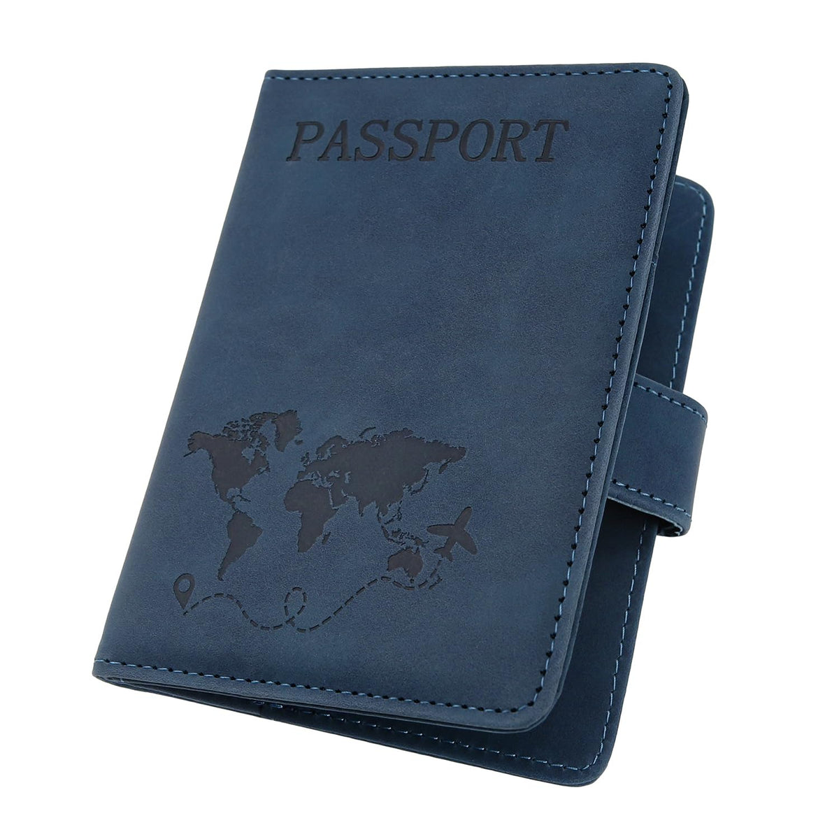 ILIYAH-Passport Cover-Passport Holder Travel Wallet-RFID Blocking Passport Case Travel Accessories Card Holder Wallet Unisex Travel Gifts (Green)