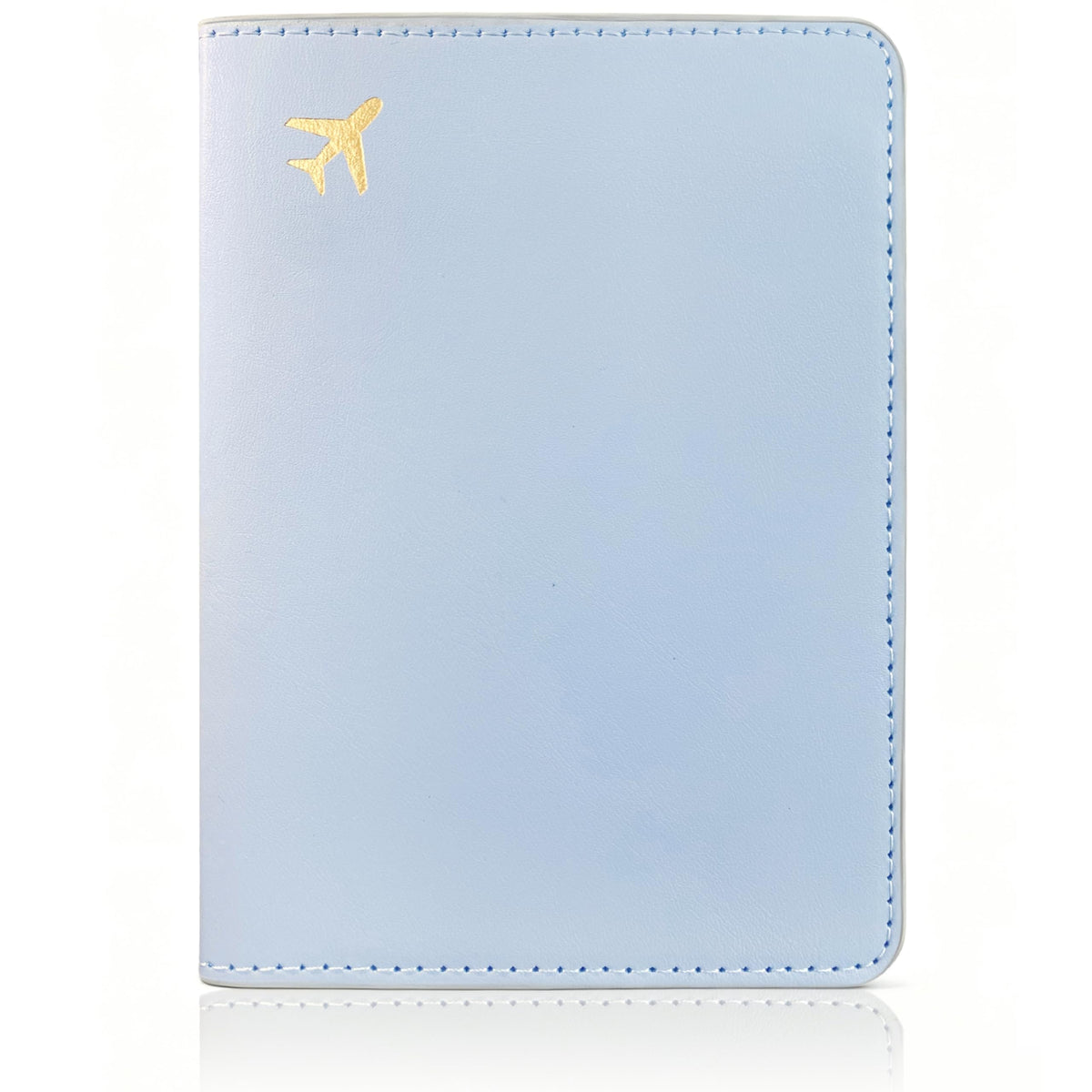 Passport Holder for Travel Essentials,RFID Blocking Passport Cover Case for Travel Accessories,Travel Wallet for Women Men (Cream)