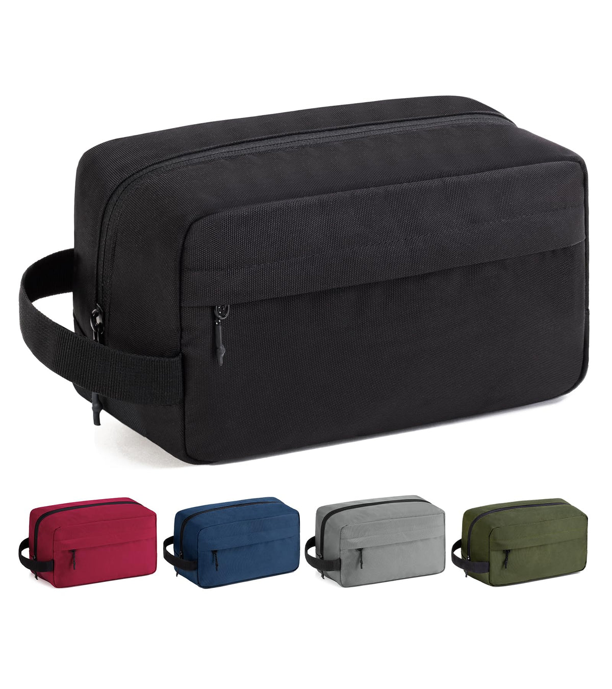 Vorspack Travel Toiletry Bag for Men - Hanging Toiletries Bag Water Resistant Travel Bag for Toiletries Accessories - Army Green