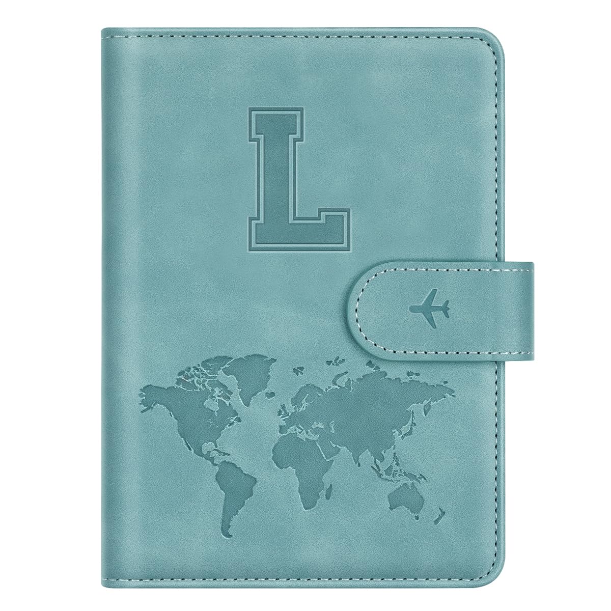 Passport Holder Wallet Cover Personalized Initial Travel Essentials