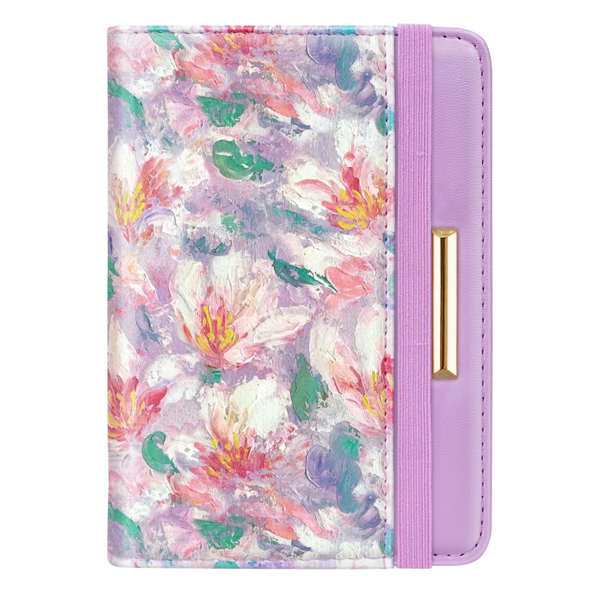 Coco Rossi Passport Holder for Travel Women Slim RFID Passport Cover Wallet
