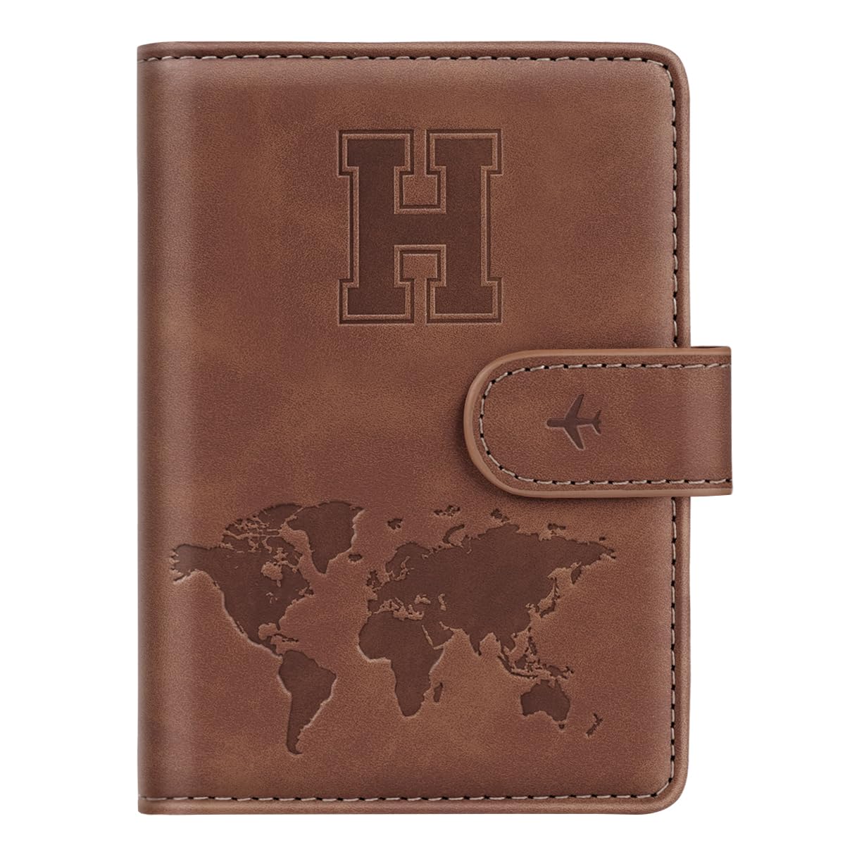 Passport Holder for Travel Essentials Personalized Initial Wallets