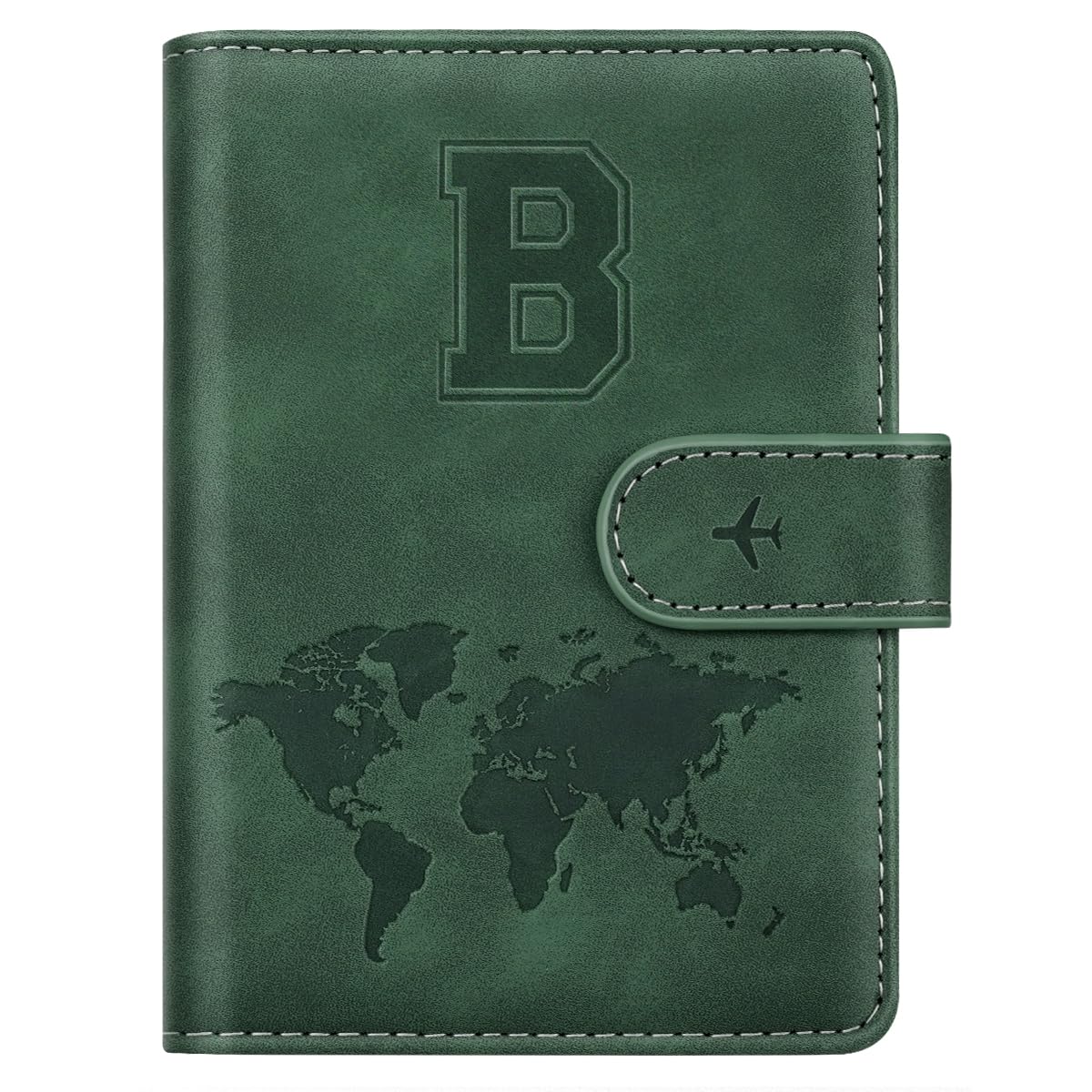 Passport Holder for Travel Essentials Personalized Initial Wallets