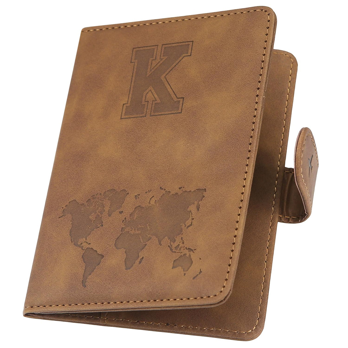 ILIYAH-Passport Cover-Passport Holder Travel Wallet-RFID Blocking Passport Case Travel Accessories Card Holder Wallet Unisex Travel Gifts (Green)