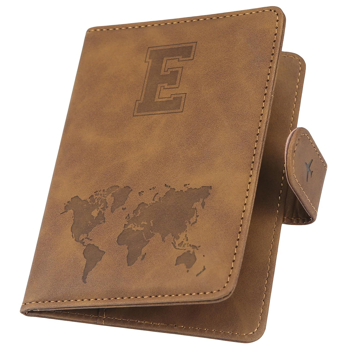 ILIYAH-Passport Cover-Passport Holder Travel Wallet-RFID Blocking Passport Case Travel Accessories Card Holder Wallet Unisex Travel Gifts (Green)