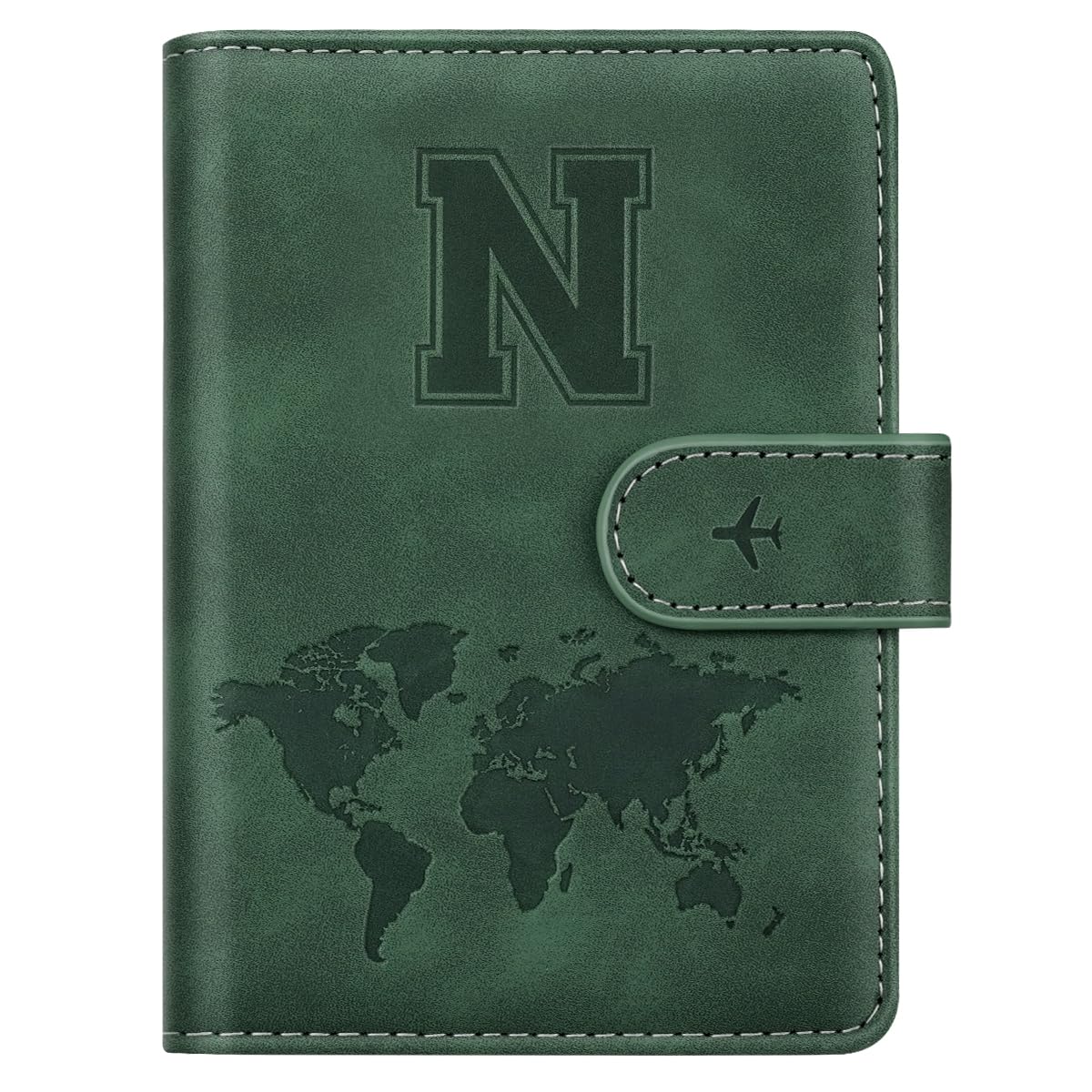 Passport Holder for Travel Essentials Personalized Initial Wallets