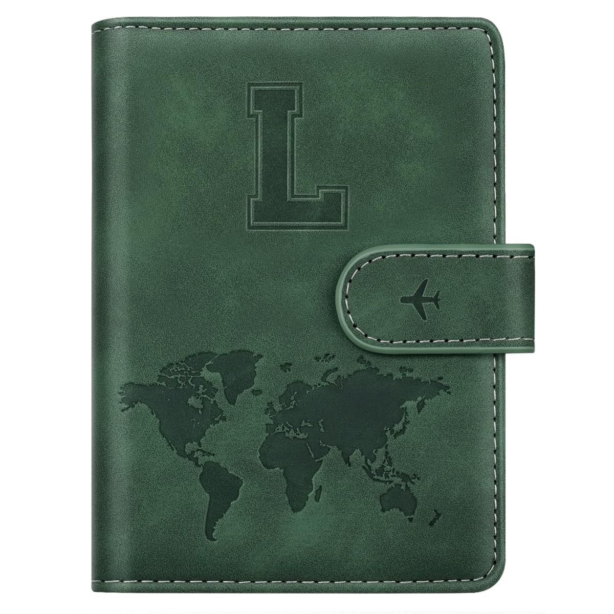 Passport Holder for Travel Essentials Personalized Initial Wallets