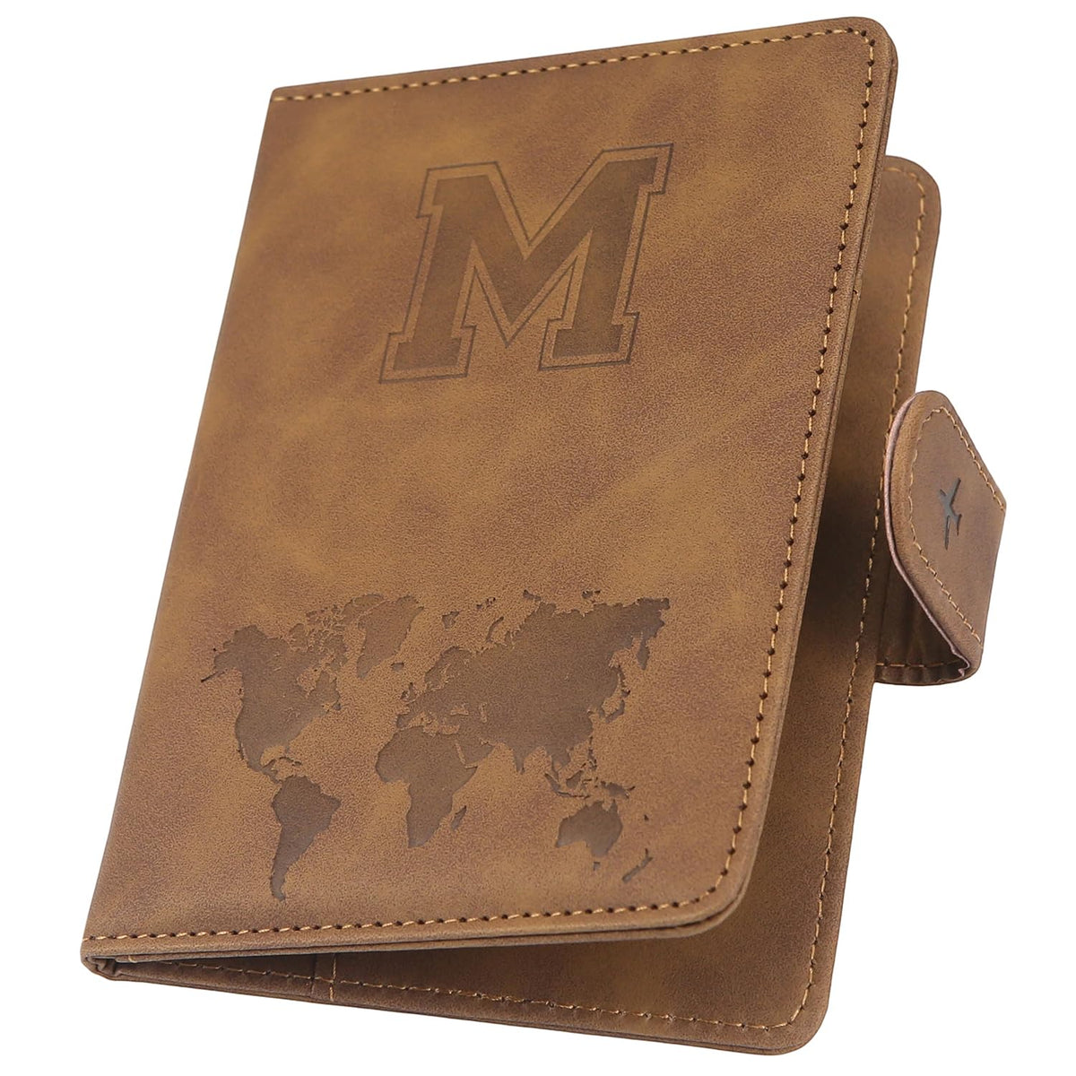 ILIYAH-Passport Cover-Passport Holder Travel Wallet-RFID Blocking Passport Case Travel Accessories Card Holder Wallet Unisex Travel Gifts (Green)