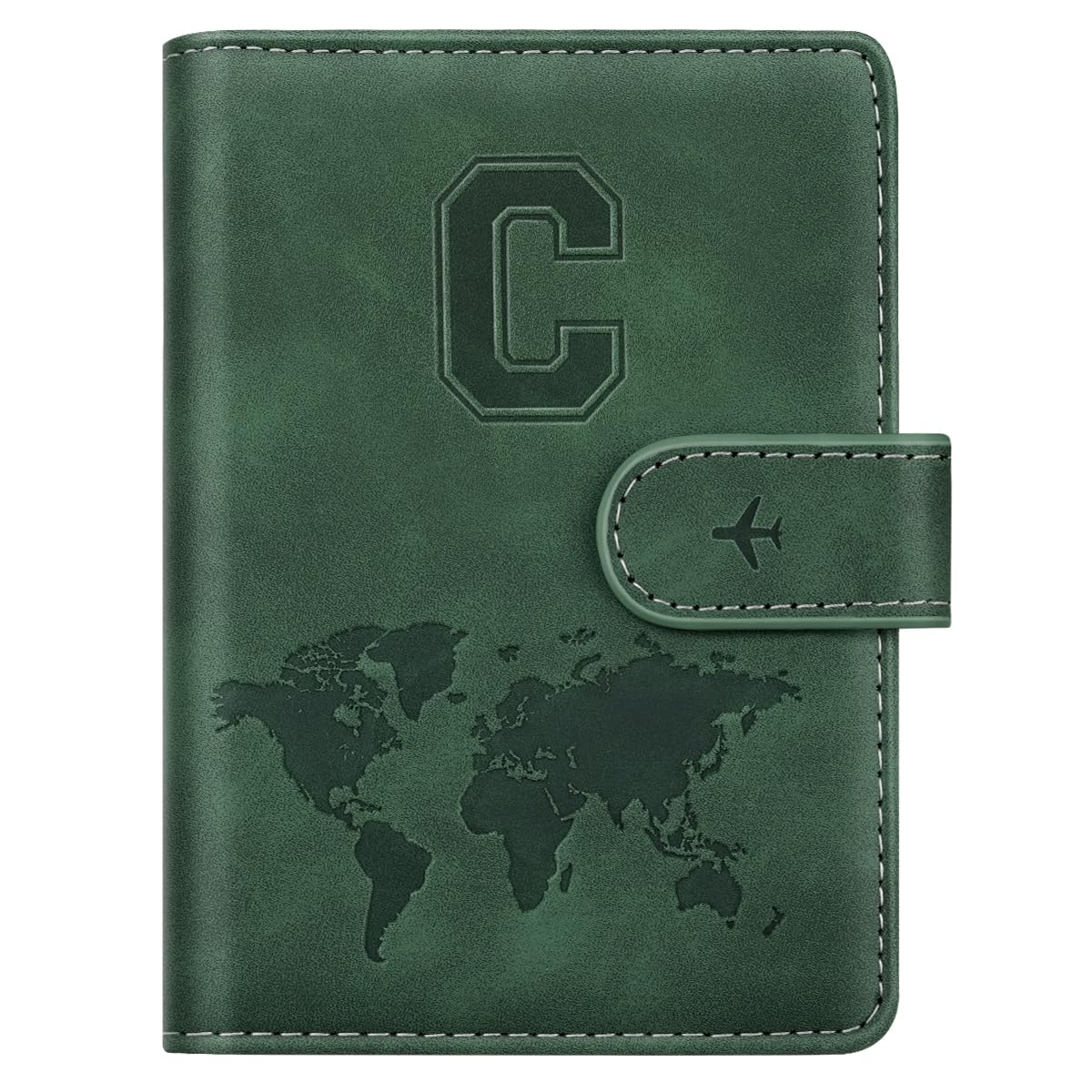 Passport Holder for Travel Essentials Personalized Initial Wallets