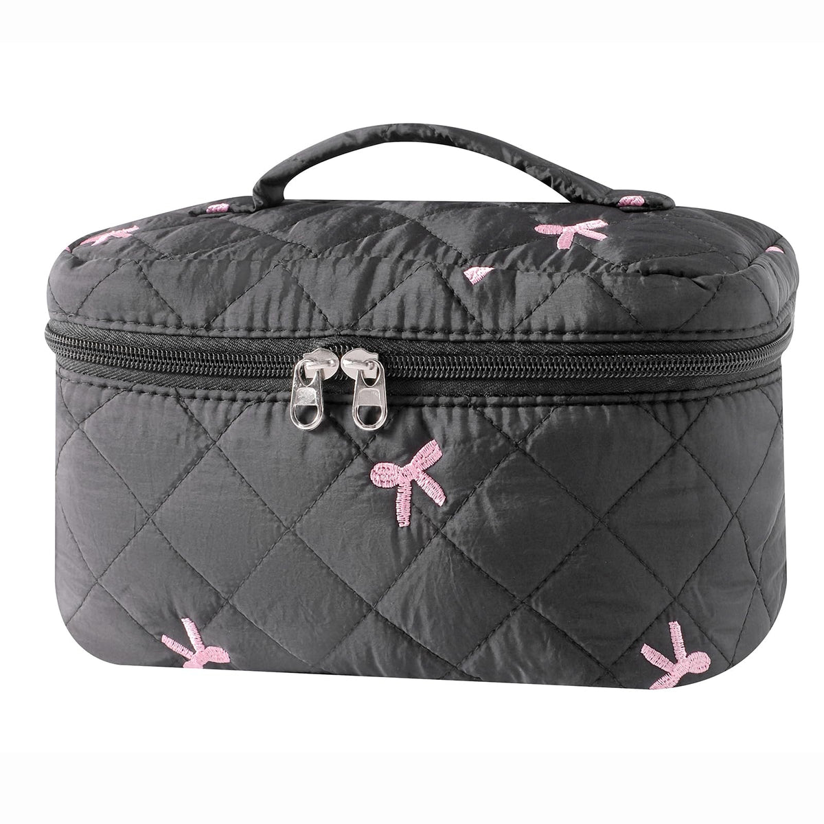 uekeboag Large Travel Quilted Makeup Bag for Women