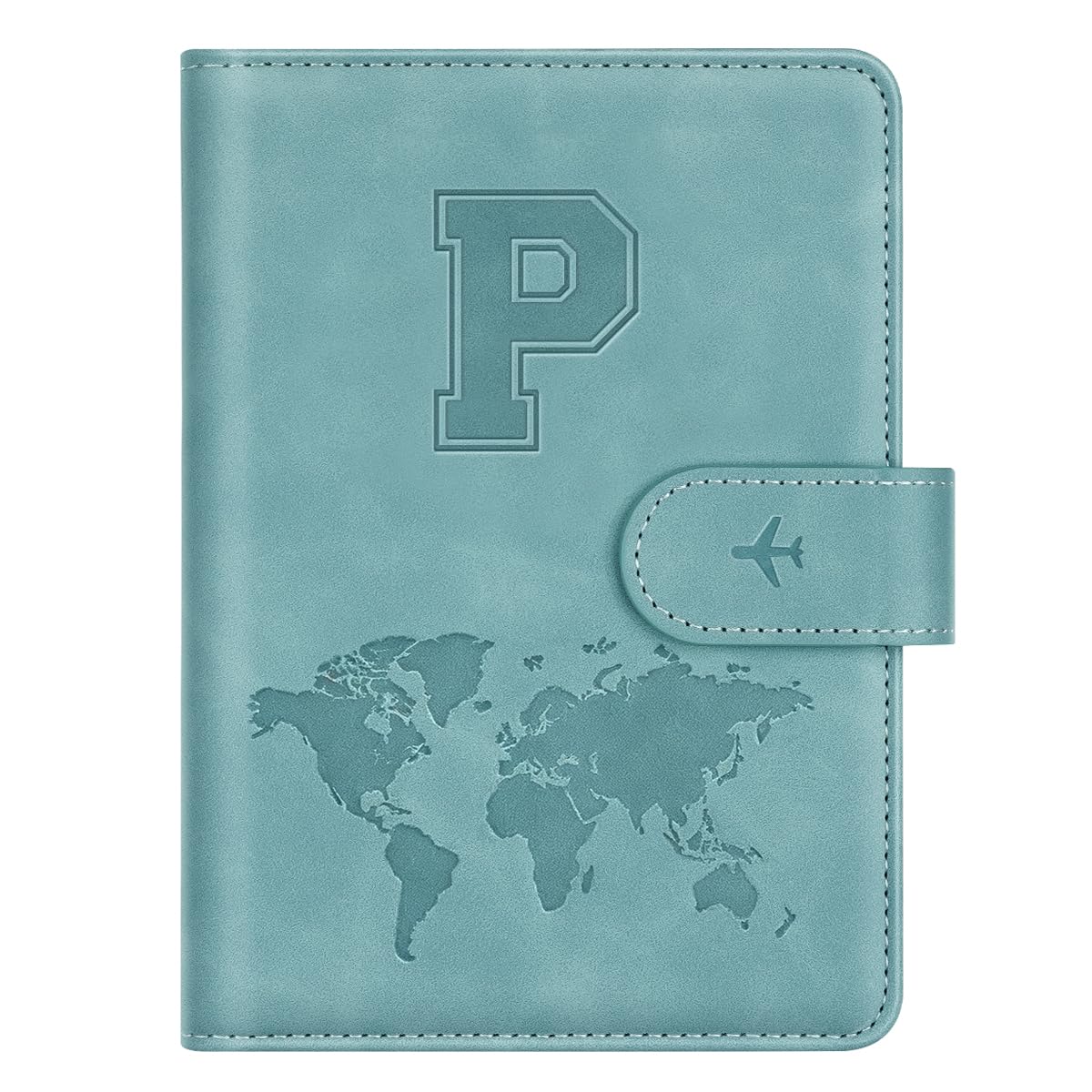 Passport Holder for Travel Essentials Personalized Initial Wallets