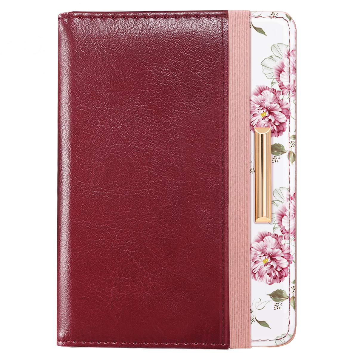 Coco Rossi Passport Holder for Travel Women Slim RFID Passport Cover Wallet