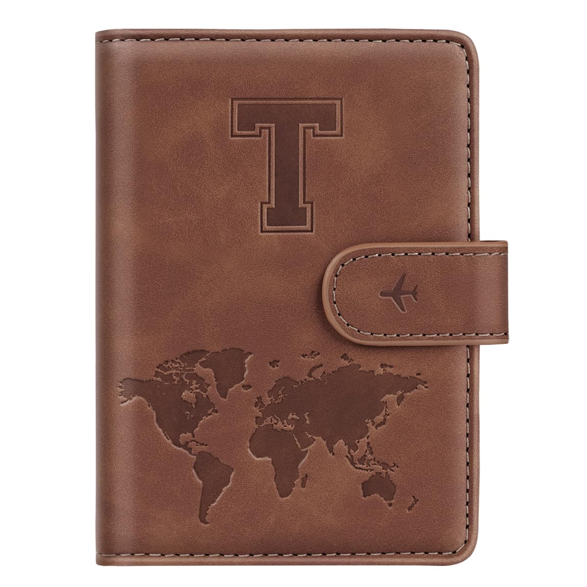 Passport Holder for Travel Essentials Personalized Initial Wallets