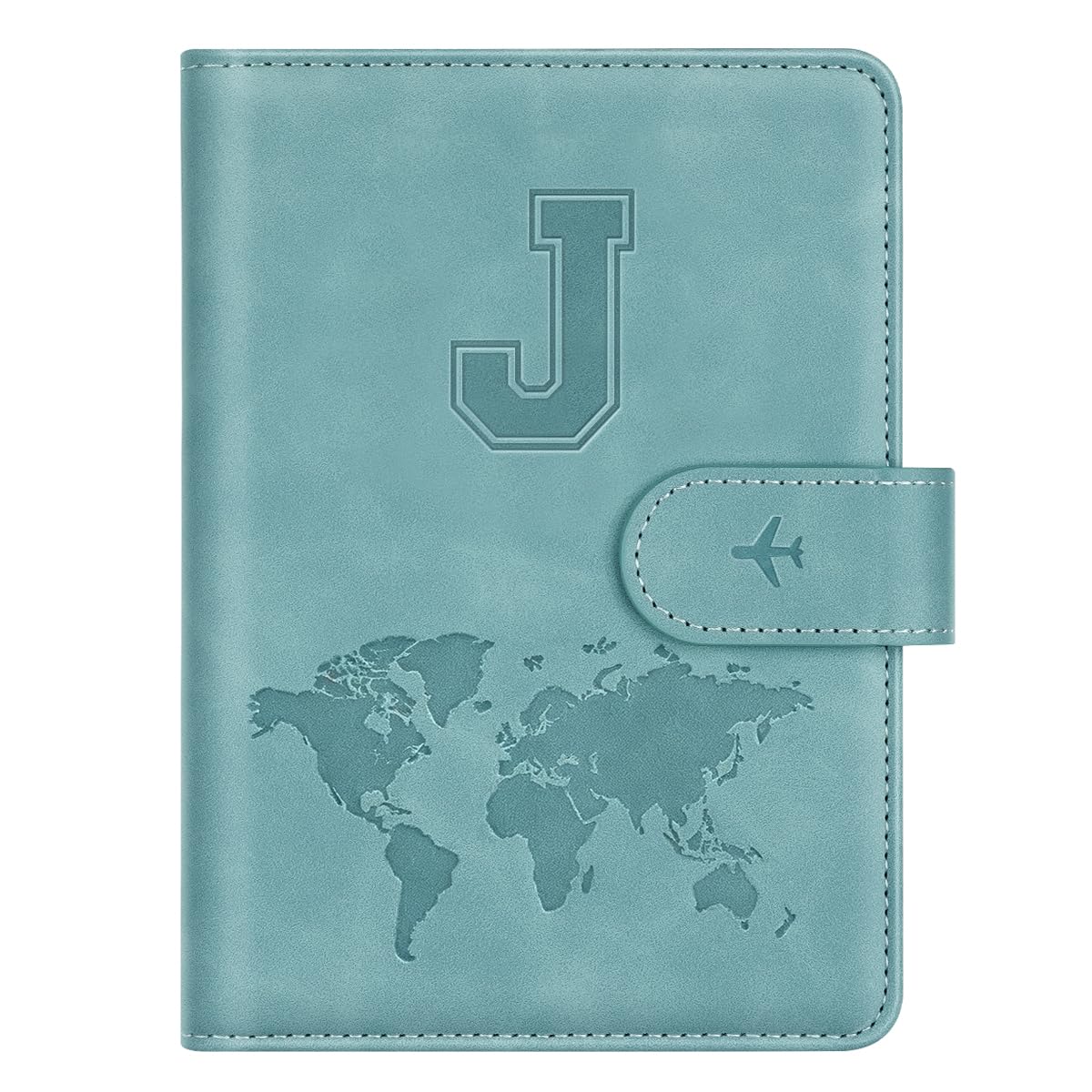 Passport Holder for Travel Essentials Personalized Initial Wallets
