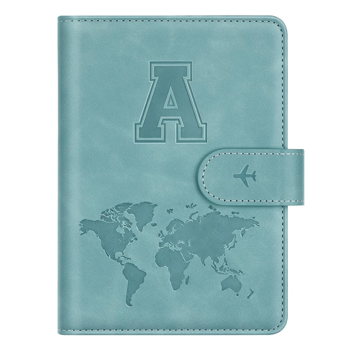 Passport Holder for Travel Essentials Personalized Initial Wallets