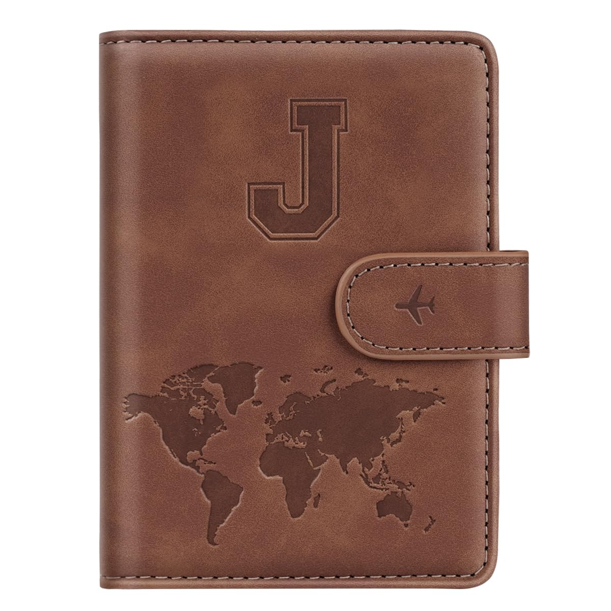 Passport Holder Wallet Cover Personalized Initial Travel Essentials