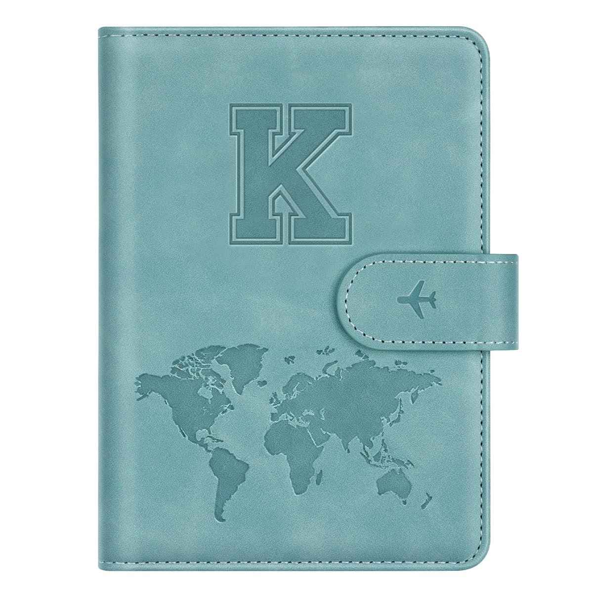 Passport Holder for Travel Essentials Personalized Initial Wallets