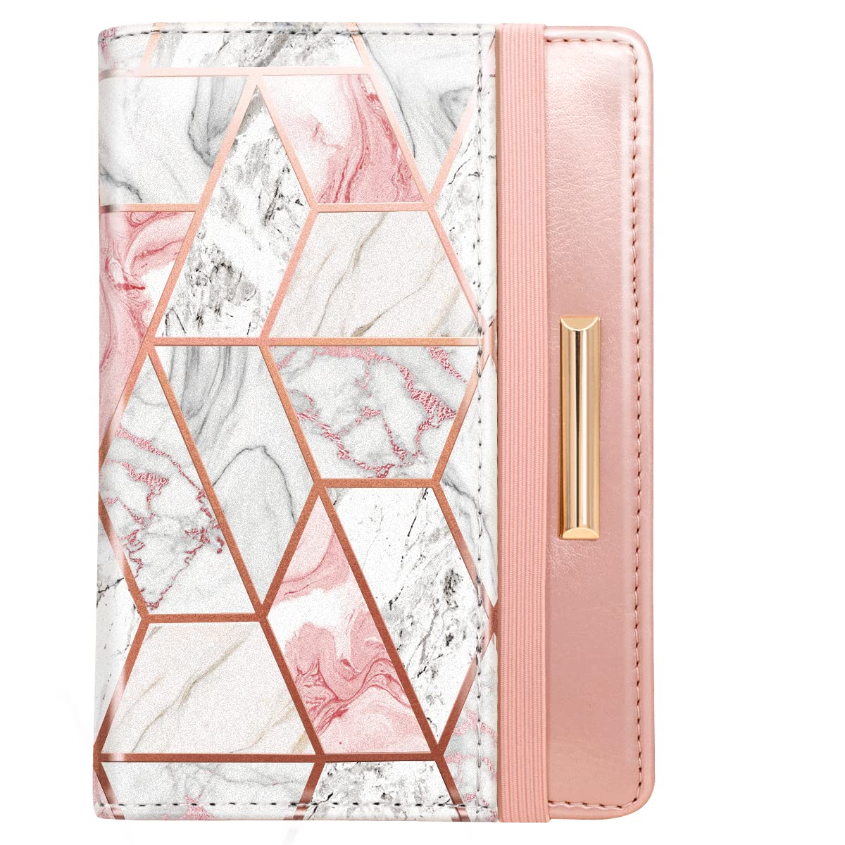 Coco Rossi Passport Holder for Travel Women Slim RFID Passport Cover Wallet