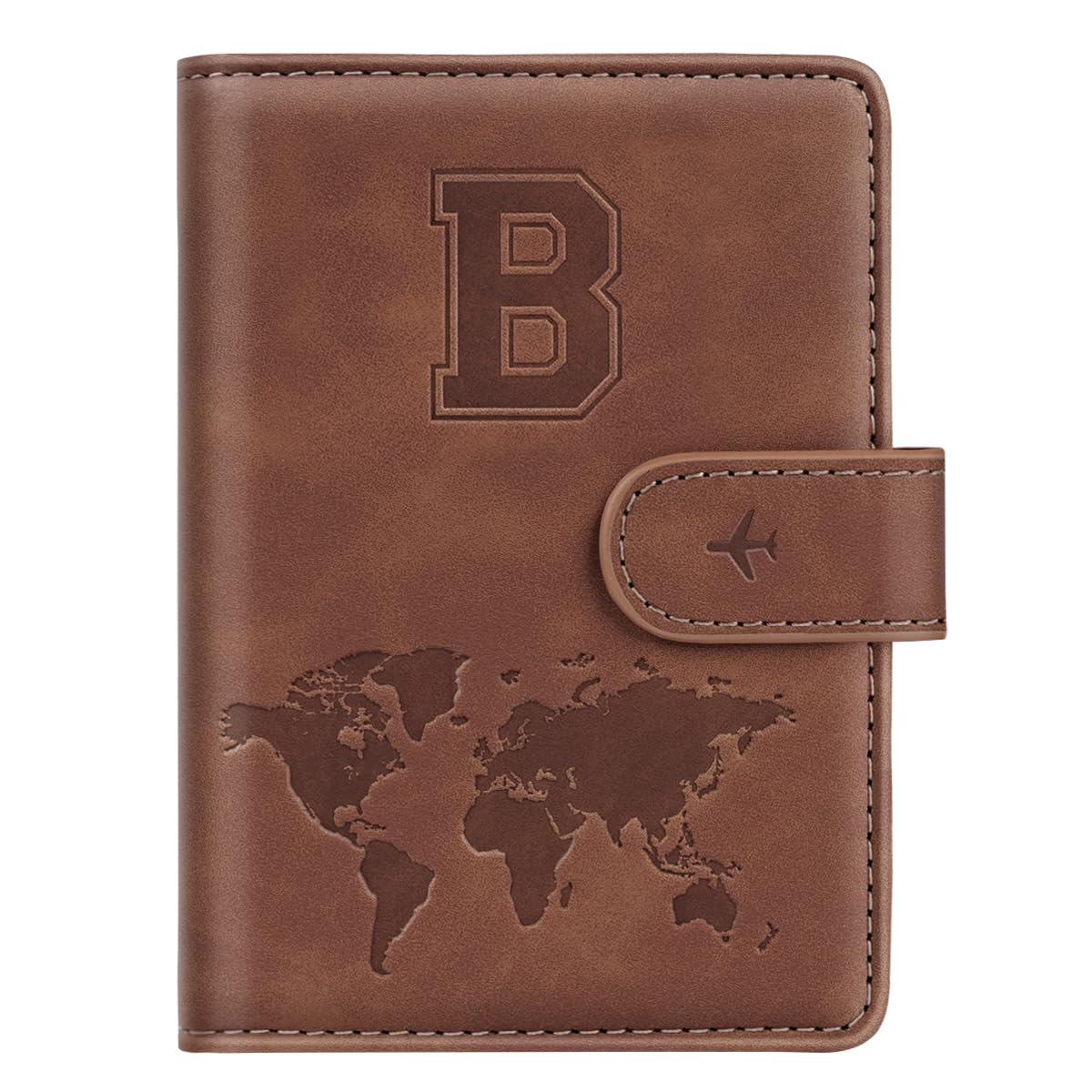 Passport Holder for Travel Essentials Personalized Initial Wallets