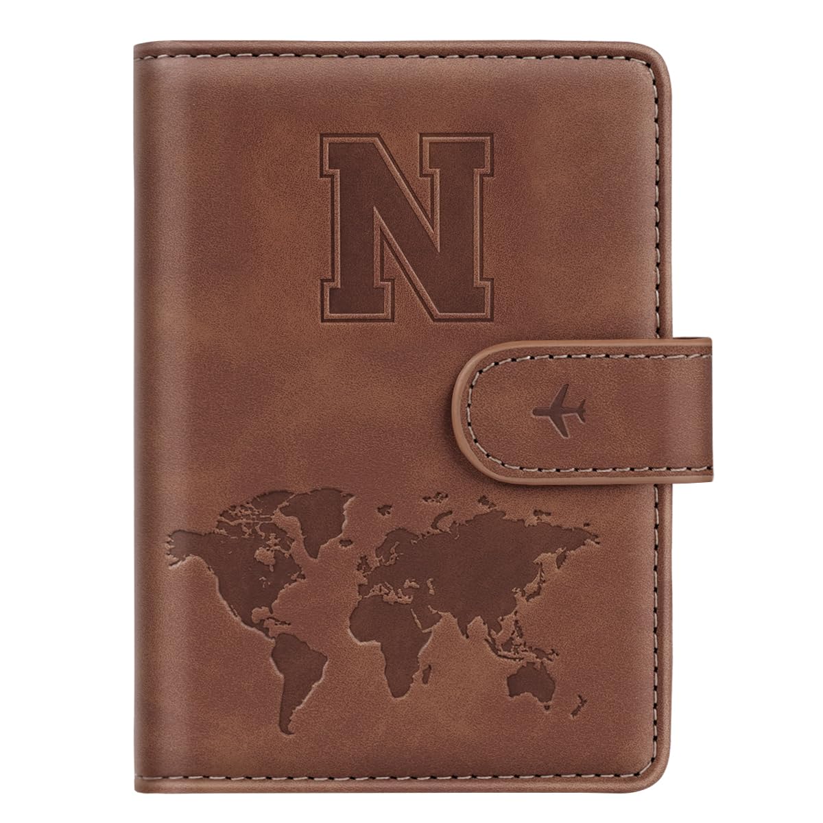 Passport Holder for Travel Essentials Personalized Initial Wallets